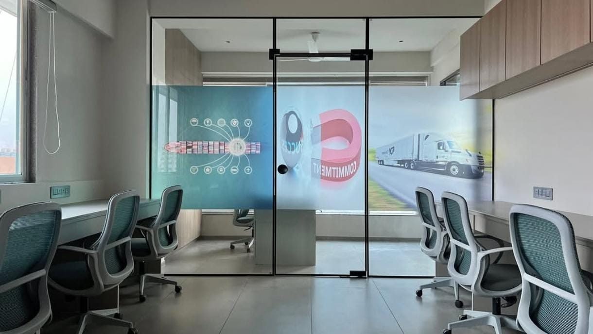 Logiquest Shipping meeting room, Surat
